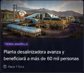 Planta desalinizadora